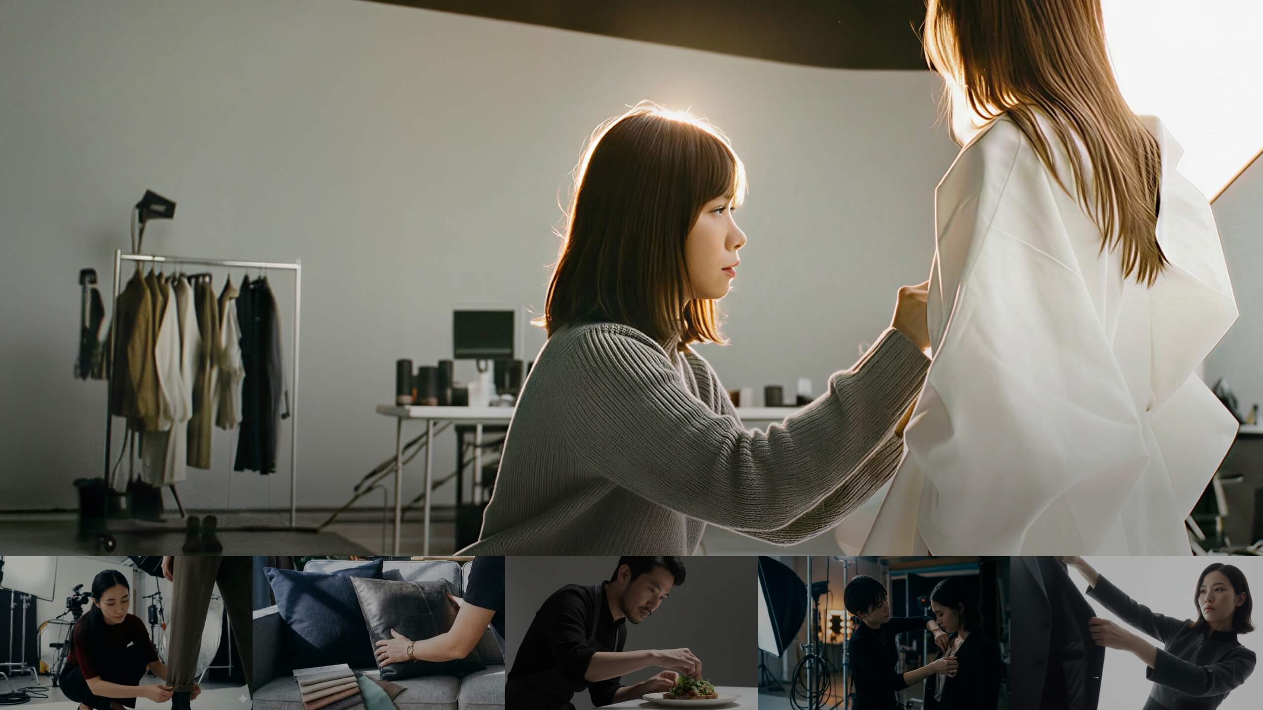 スタイリストの派遣・依頼・事務所 スタジオ撮影、ロケ撮影の出張スタイリストもOK